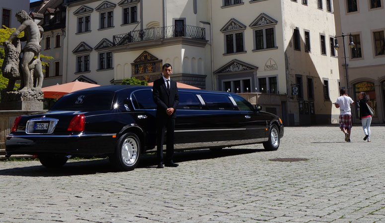 Heckansicht  Lincoln Town Car